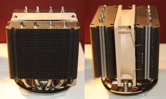 Noctua 92mm D-Type Cooler Prototype Noctua 92mm D-Type Cooler Prototype