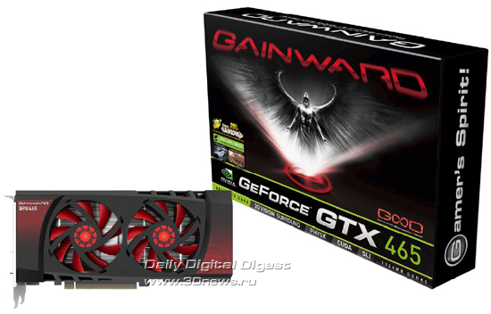 Gainward GeForce GTX 465 1024MB GDDR5 Gainward GeForce GTX 465 1024MB GDDR5