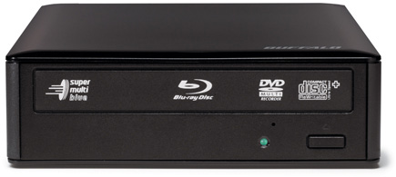 Внешний пишущий BD-привод Buffalo MediaStation с поддержкой USB 3.0