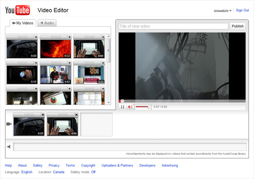 Youtube-видеоредактор