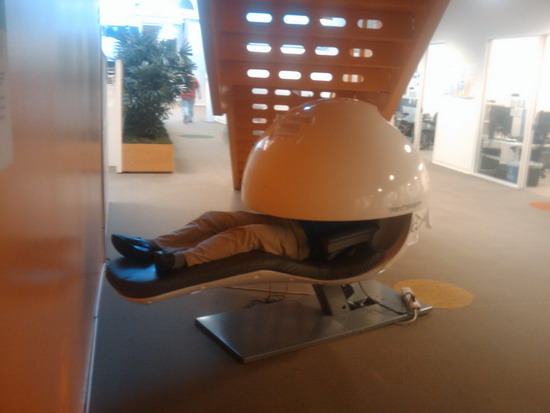 EnergyPod в штаб-квартире Google EnergyPod в штаб-квартире Google
