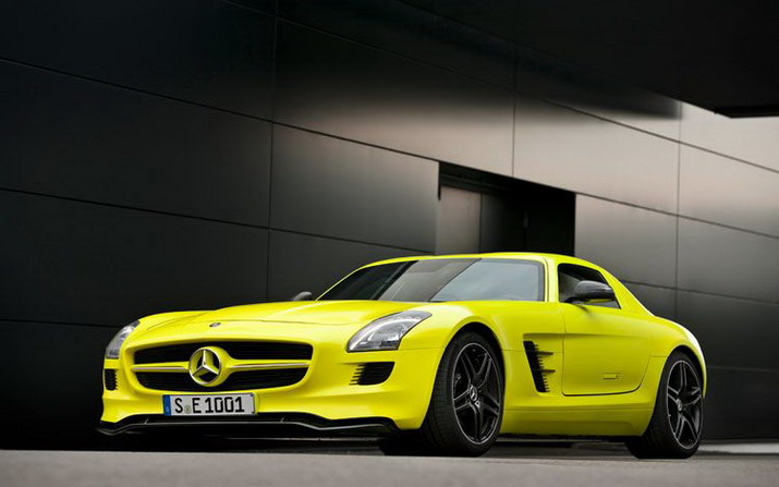 Электросуперкар Mercedes-Benz SLS AMG E-Cell Электросуперкар Mercedes-Benz SLS AMG E-Cell