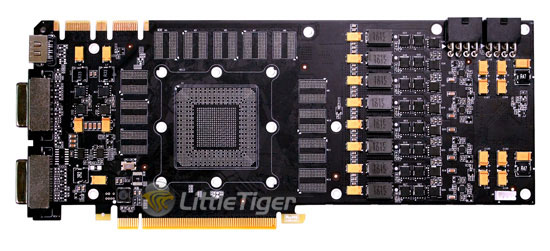 PCB неизвестной видеокарты NVIDIA