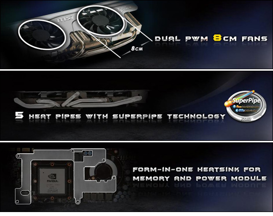 MSI N400GTX Twin Frozr II Series MSI N400GTX Twin Frozr II Series