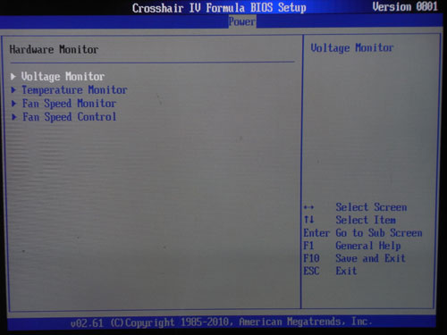  ASUS Crosshair IV системный мониторинг 1 