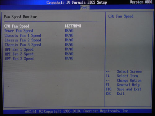 ASUS Crosshair IV системный мониторинг 4 