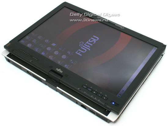  Fujitsu Lifebook T900. Планшетный режим 