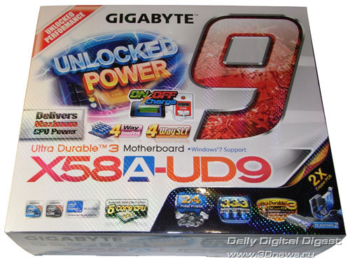 Gigabyte X58A-UD9 упаковка 