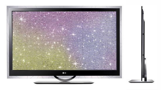 ЖК-телевизор LD 55LH93 с прямой LED-подсветкой из 3360 светодиодов