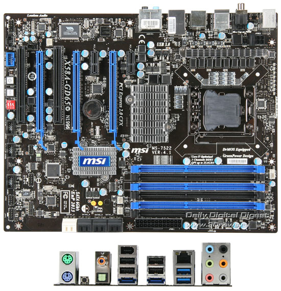 MSI X58A-GD65 MSI X58A-GD65