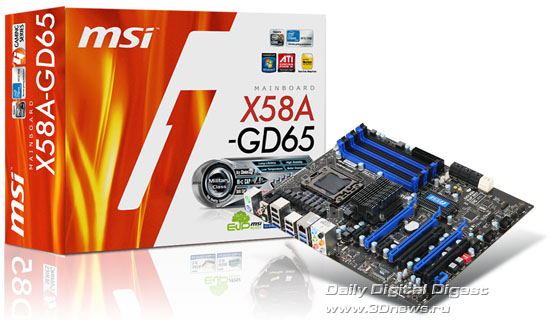 MSI X58A-GD65 MSI X58A-GD65
