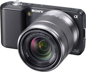 Беззеркальная камера со сменной оптикой Sony α NEX-3