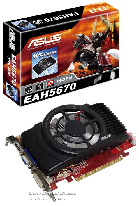 ASUS EAH5670/DI/512MD5 ASUS EAH5670/DI/512MD5
