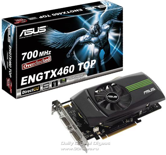 ASUS ENGTX460 DirectCU TOP/2DI/768MD5 ASUS ENGTX460 DirectCU TOP/2DI/768MD5