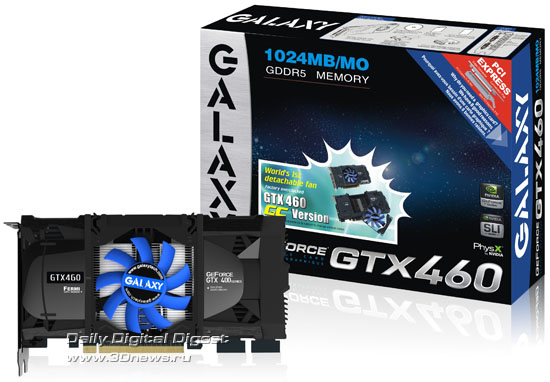GALAXY GeForce GTX 460 1GB GDDR5 GC Version GALAXY GeForce GTX 460 1GB GDDR5 GC Version