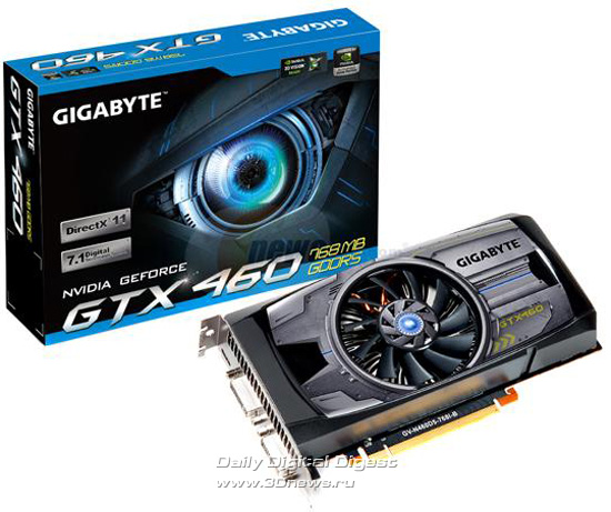 GIGABYTE GV-N460D5-768I-B GIGABYTE GV-N460D5-768I-B