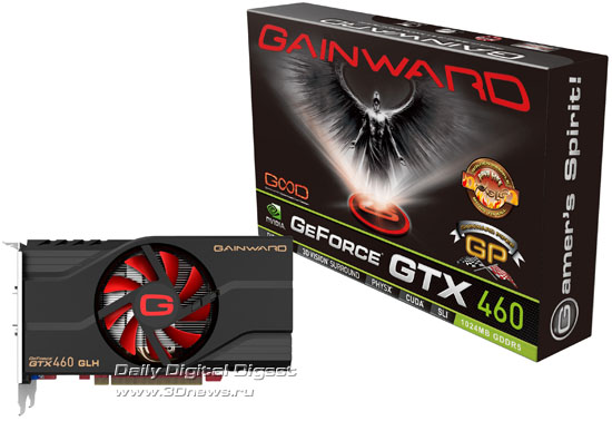 Gainward GeForce GTX 460 1024MB GDDR5 GS-GLH Gainward GeForce GTX 460 1024MB GDDR5 GS-GLH