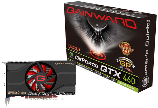 Gainward GeForce GTX 460 1024MB GDDR5 GS Gainward GeForce GTX 460 1024MB GDDR5 GS