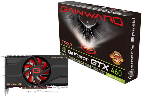 Gainward GeForce GTX 460 768MB GDDR5 GS-GLH Gainward GeForce GTX 460 768MB GDDR5 GS-GLH