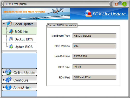  Foxconn A88GM Deluxe разгон Live Update 