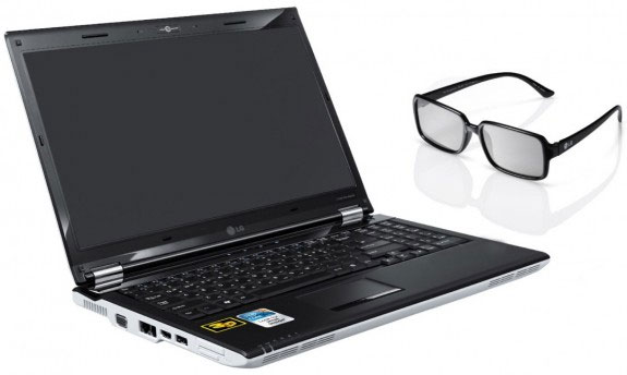 Ноутбук LG R590 3D со стереоэкраном