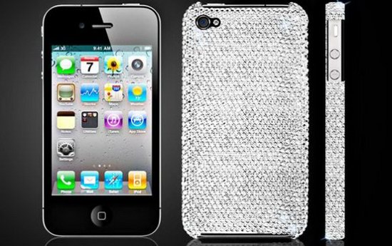 Челох для iPhone из кристаллов Swarovsky