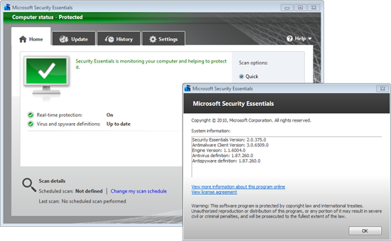 Новая версия Microsoft Security Essentials доступна для бета-тестирования