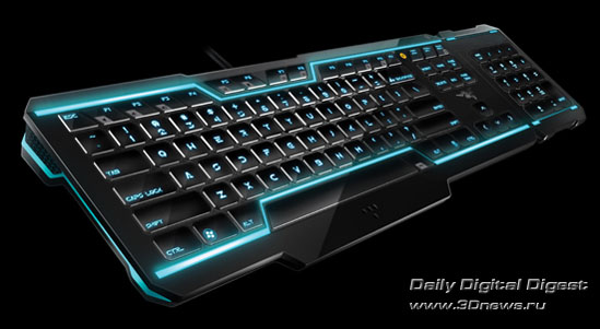 TRON Gaming Keyboard Designed by Razer TRON Gaming Keyboard Designed by Razer