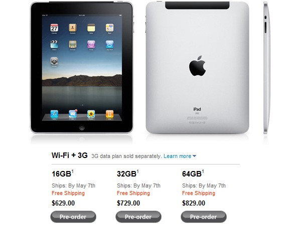 Apple iPad 3G