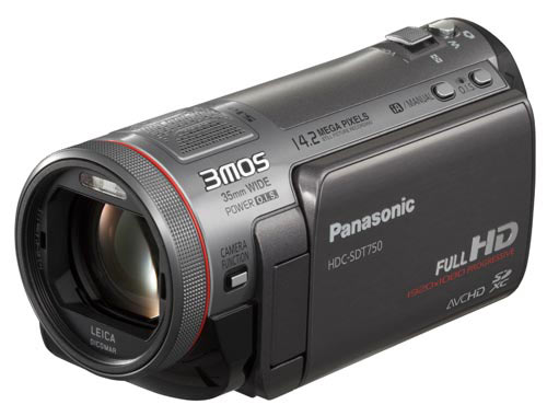 3D-видеокамера Panasonic HDC-SDT750