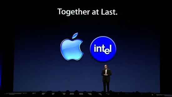 Дружба Apple и Intel