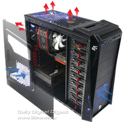 Thermaltake V6 BlacX Edition Thermaltake V6 BlacX Edition