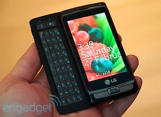 Телефон LG на базе Windows Phone 7