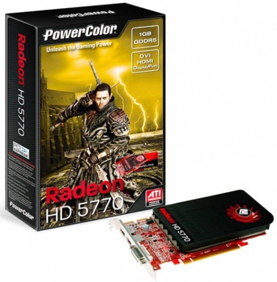 PowerColor HD 5770 Single Slot