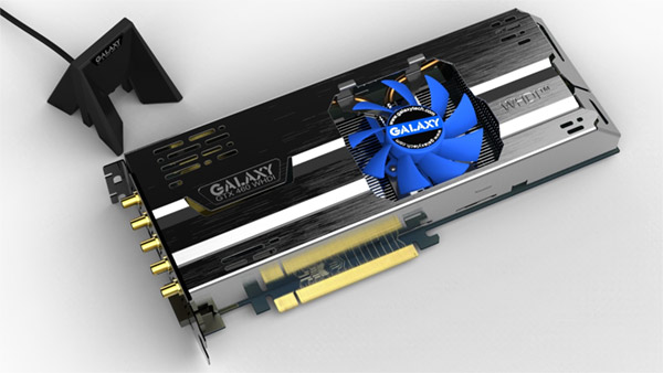 Фото дня: Galaxy GTX 460 WHDI с поддержкой беспроводной передачи Full HD