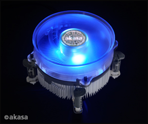 Akasa Blue LED Cooler Akasa Blue LED Cooler