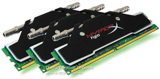 Kingston HyperX H2O Series Tri-Channel DDR3 Memory Kit Kingston HyperX H2O Series Tri-Channel DDR3 Memory Kit