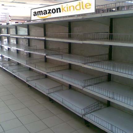 Е-ридер Amazon Kindle распродан буквально за пару дней