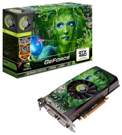GeForce GTX460 768MB Ultra Charged