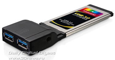 Transcend TS-PNU3 USB 3.0 ExpressCard Adapter Transcend TS-PNU3 USB 3.0 ExpressCard Adapter