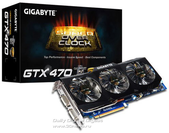 GIGABYTE GV-N470SO-13I GIGABYTE GV-N470SO-13I
