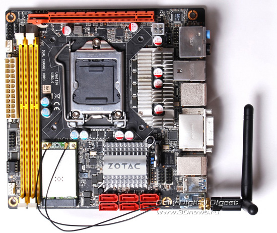 ZOTAC H55-ITX Wi-Fi (H55ITX-C-E) ZOTAC H55-ITX Wi-Fi (H55ITX-C-E)