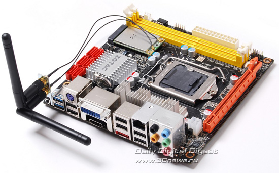 ZOTAC H55-ITX Wi-Fi (H55ITX-C-E) ZOTAC H55-ITX Wi-Fi (H55ITX-C-E)
