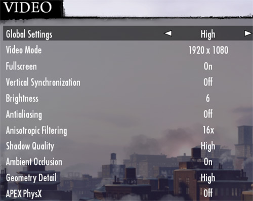 Демоверсия Mafia 2 – против GPU и CPU