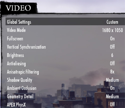 Демоверсия Mafia 2 – против GPU и CPU