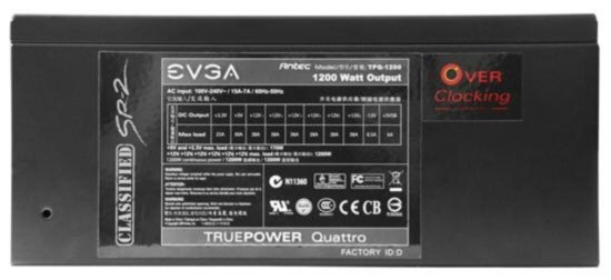 EVGA Classified SR-2 1200W