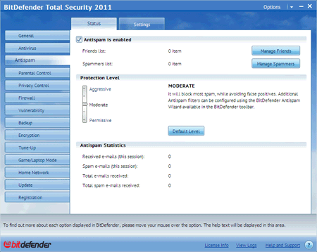 BitDefender Total Security 2011