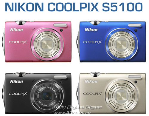 Nikon Coolpix S5100 Nikon Coolpix S5100