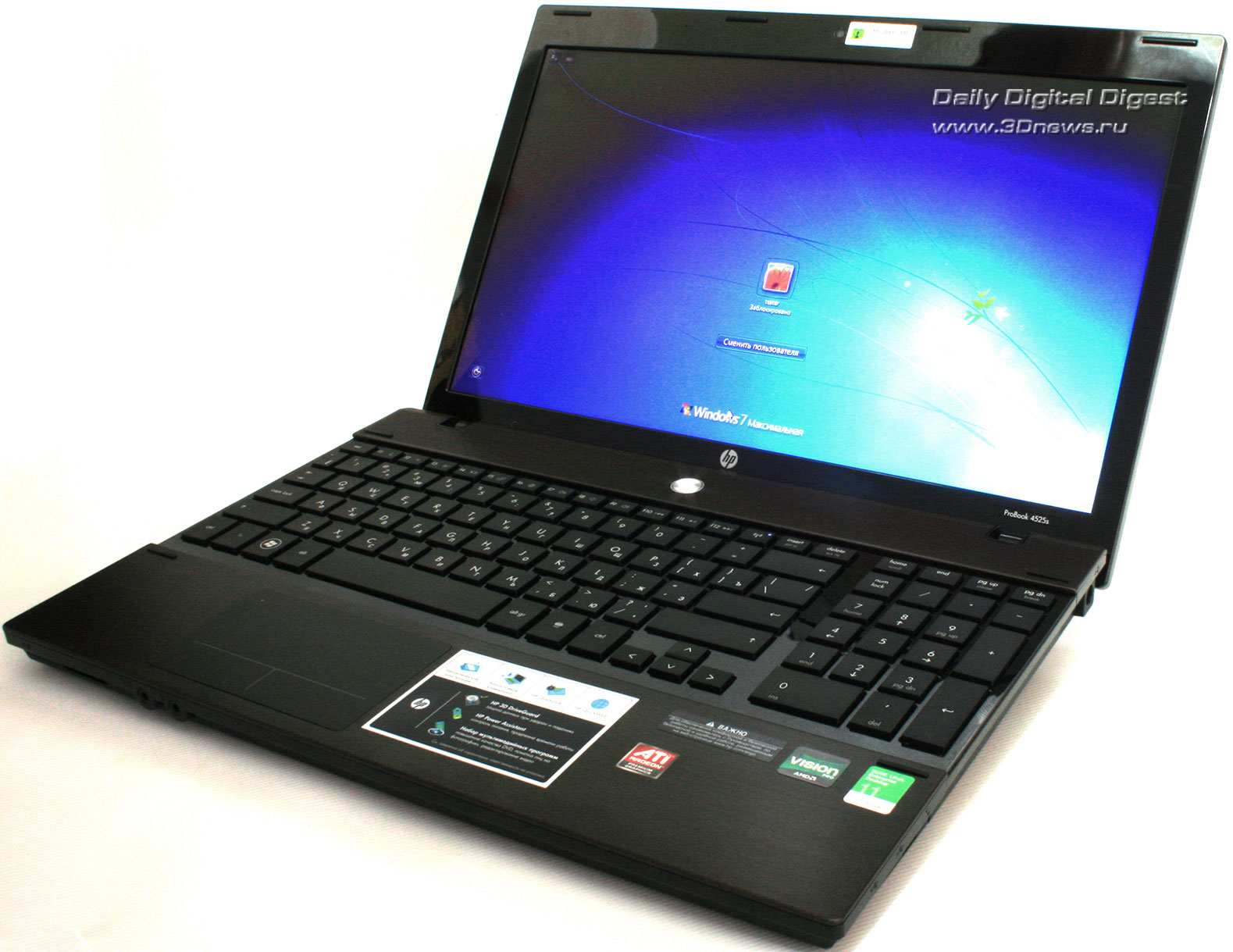 Ноутбук HP ProBook 4525s – инструмент для работы или...? / Ноутбуки и ПК