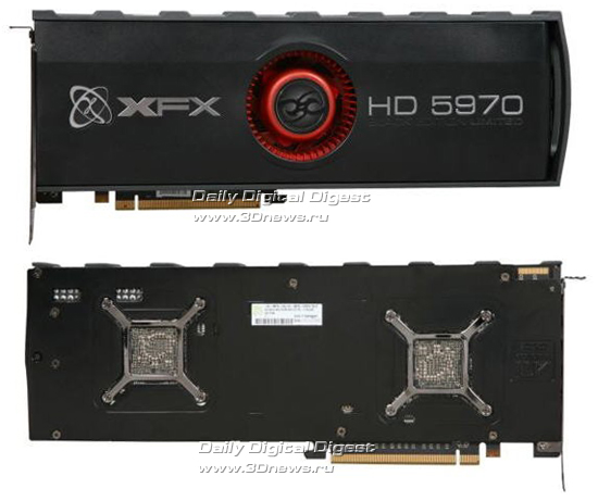 XFX Radeon HD 5970 4GB GDDR5 Black Edition Limited XFX Radeon HD 5970 4GB GDDR5 Black Edition Limited
